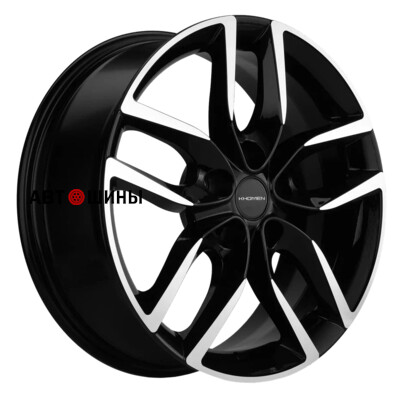 Khomen Wheels KHW1708 (Nissan Tiida) 6.5x17/5x114.3 ET45 D66.1 Black-FP Khomen Wheels KHW1708 (Nissan Tiida) 6.5x17/5x114.3 ET45 D66.1 Black-FP
