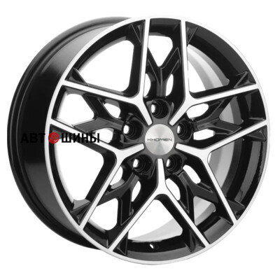Khomen Wheels KHW1709 (Kia K5) 7x17/5x114.3 ET48 D67.1 Black-FP Khomen Wheels KHW1709 (Kia K5) 7x17/5x114.3 ET48 D67.1 Black-FP