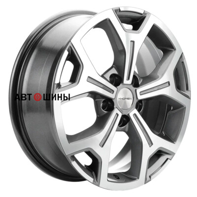 Khomen Wheels KHW1710(2) (Mercedes Vito) 6.5x17/5x112 ET50 D66.6 Gray-FP