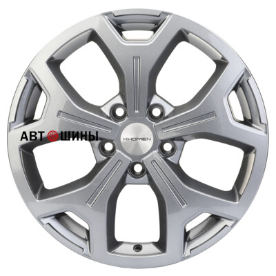 Khomen Wheels KHW1710 (Arkana/Kaptur) 6.5x17/5x114.3 ET50 D66.1 Gray-FP
