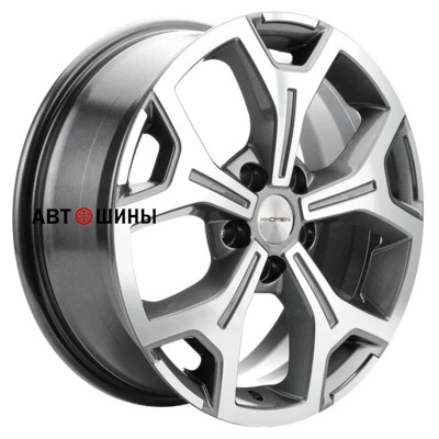 Khomen Wheels KHW1710 (Chery Tiggo 7pro) 6.5x17/5x108 ET33 D60.1 Gray-FP Khomen Wheels KHW1710 (Chery Tiggo 7pro) 6.5x17/5x108 ET33 D60.1 Gray-FP