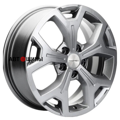 Khomen Wheels KHW1710 (Chery Tiggo 7pro) 6.5x17/5x108 ET33 D60.1 Gray
