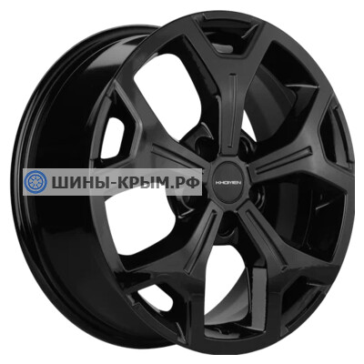 Khomen Wheels KHW1710 (Coolray) Black