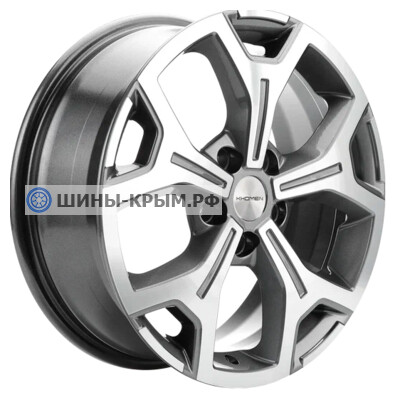 Khomen Wheels KHW1710 (Coolray) 6.5x17/5x114.3 ET45 D54.1 Gray-FP