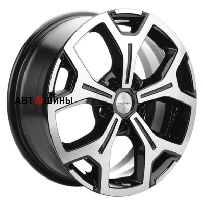 Khomen Wheels KHW1710 (Haval F7/F7x) 6.5x17/5x114.3 ET40 D64.1 Black Khomen Wheels KHW1710 (Haval F7/F7x) 6.5x17/5x114.3 ET40 D64.1 Black