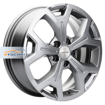 Khomen Wheels KHW1710 (Jolion) 7x17/5x114.3 ET37 D66.5 Gray Khomen Wheels KHW1710 (Jolion) 7x17/5x114.3 ET37 D66.5 Gray