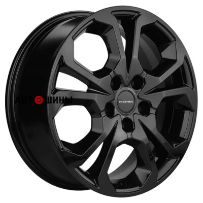 Khomen Wheels KHW1711 (Arkana/Kaptur) 6.5x17/5x114.3 ET50 D66.1 Black Khomen Wheels KHW1711 (Arkana/Kaptur) 6.5x17/5x114.3 ET50 D66.1 Black