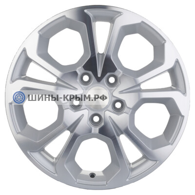 Khomen Wheels KHW1711 (Arkana/Kaptur) 6.5x17/5x114.3 ET50 D66.1 Gray-FP