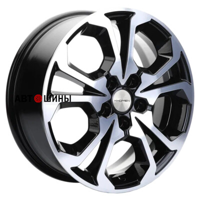 Khomen Wheels KHW1711 (DFM AX 7) 6.5x17/5x108 ET43 D65.1 Black