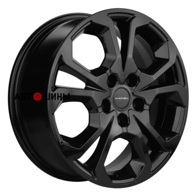 Khomen Wheels KHW1711 (Haval/Honda) 6.5x17/5x114.3 ET50 D64.1 Black-FP Khomen Wheels KHW1711 (Haval/Honda) 6.5x17/5x114.3 ET50 D64.1 Black-FP