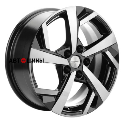 Khomen Wheels KHW1712 (Evolute i-Joy) 7x17/5x110 ET40 D67.1 Black-FP Khomen Wheels KHW1712 (Evolute i-Joy) 7x17/5x110 ET40 D67.1 Black-FP