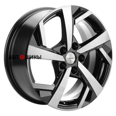 Khomen Wheels KHW1712 (Kia K5) 7x17/5x114.3 ET48 D67.1 Black-FP