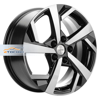 Khomen Wheels KHW1712 (Sportage) 7x17/5x114.3 ET48.5 D67.1 Black-FP