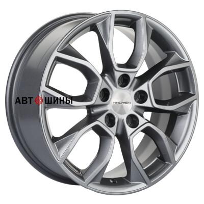 Khomen Wheels KHW1713 (Changan CS35 Plus) 7x17/5x110 ET46 D63.3 Gray