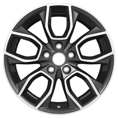 Khomen Wheels KHW1713 (Ford C-Max) 7x17/5x108 ET50 D63.35 Black-FP