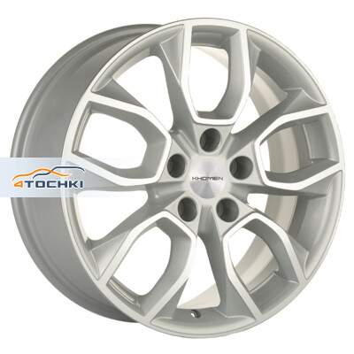 Khomen Wheels KHW1713 (Karoq) 7x17/5x112 ET45 D57.1 F-Silver-FP Khomen Wheels KHW1713 (Karoq) 7x17/5x112 ET45 D57.1 F-Silver-FP