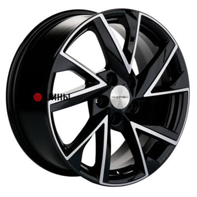 Khomen Wheels KHW1714 (Changan CS35/CS35 Pro) 7x17/5x110 ET46 D63.3 Gray-FP