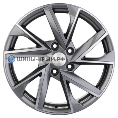 Khomen Wheels KHW1714 (CX-5/i40/X-Trail) 7x17/5x114.3 ET45 D67.1 Gray-FP