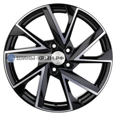Khomen Wheels KHW1714 (CX-5/Seltos/Optima) 7x17/5x114.3 ET50 D67.1 Black-FP