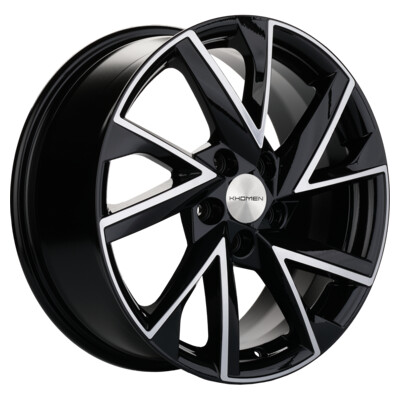 Khomen Wheels KHW1714 (DFM580) 7x17/5x110 ET45 D67.1 Black-FP