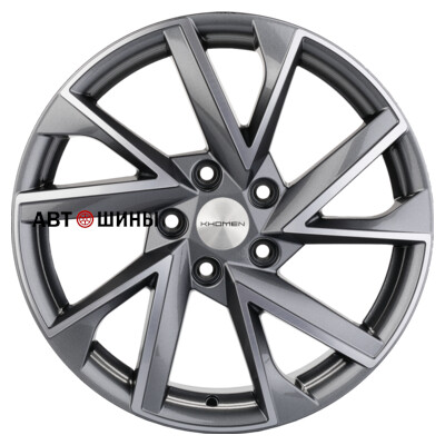 Khomen Wheels KHW1714 (Kodiaq/Tiguan) 7x17/5x112 ET40 D57.1 Gray