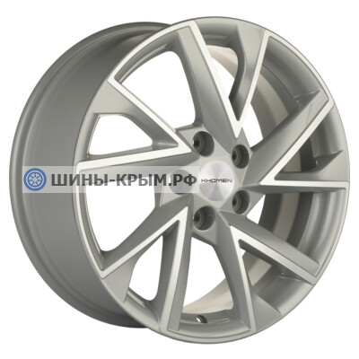 Khomen Wheels KHW1714 (Kuga/Focus) 7x17/5x108 ET50 D63.3 F-Silver-FP