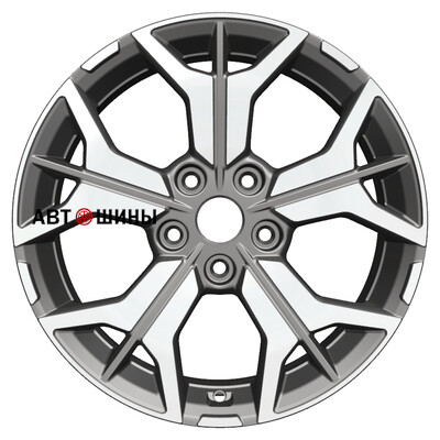 Khomen Wheels KHW1715 (CX-5/i40) 7x17/5x114.3 ET45 D67.1 Gray-FP Khomen Wheels KHW1715 (CX-5/i40) 7x17/5x114.3 ET45 D67.1 Gray-FP