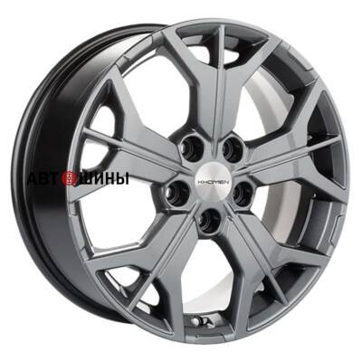 Khomen Wheels KHW1715 (Ford C-Max) 7x17/5x108 ET50 D63.35 Black-FP