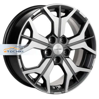 Khomen Wheels KHW1715 (Kia K5) 7x17/5x114.3 ET48 D67.1 Gray-FP Khomen Wheels KHW1715 (Kia K5) 7x17/5x114.3 ET48 D67.1 Gray-FP