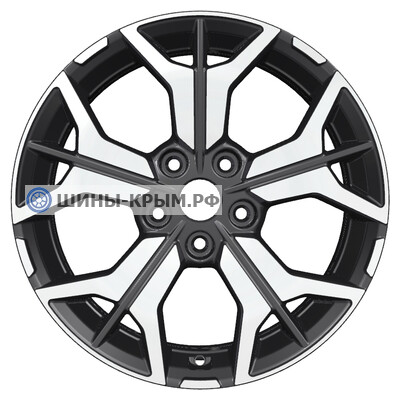 Khomen Wheels KHW1715 (RAV4) 7x17/5x114.3 ET39 D60.1 Black-FP