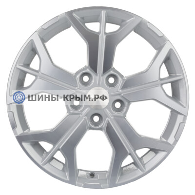 Khomen Wheels KHW1715 (RAV4) 7x17/5x114.3 ET39 D60.1 F-Silver-FP