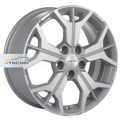 Khomen Wheels KHW1715 (Seltos) 7x17/5x114.3 ET50 D67.1 F-Silver-FP