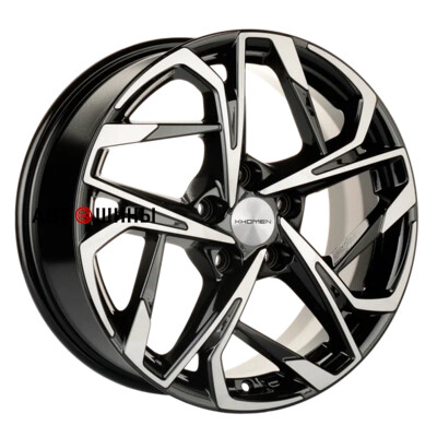 Khomen Wheels KHW1716 (Besturn X40) 7x17/5x114.3 ET40 D57.1 Black-FP