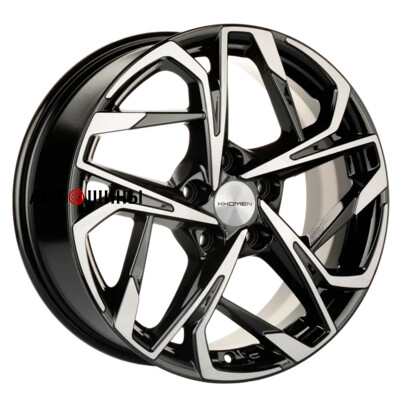 Khomen Wheels KHW1716 (Chery Tiggo 3/Tiggo 3 Pro) 7x17/5x108 ET45 D60.1 Black-FP