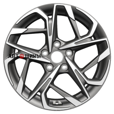 Khomen Wheels KHW1716 (Evolute i-Joy) 7x17/5x110 ET40 D67.1 Gray-FP