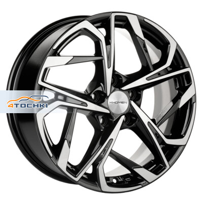 Khomen Wheels KHW1716 (Hyundai Elantra) 7x17/5x114.3 ET49 D67.1 Black