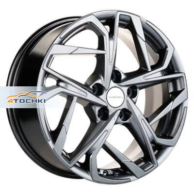 Khomen Wheels KHW1716 (Hyundai Elantra) 7x17/5x114.3 ET49 D67.1 Gray