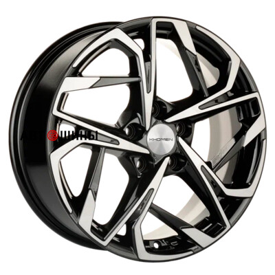 Khomen Wheels KHW1716 (Jac/Москвич 3) 7x17/5x108 ET40 D54.1 Black