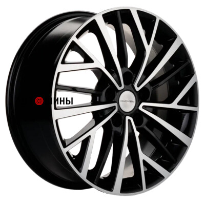 Khomen Wheels KHW1717 (Changan/Geely/Lexus/Toyota) 7x17/5x114.3 ET45 D60.1 Black-FP Khomen Wheels KHW1717 (Changan/Geely/Lexus/Toyota) 7x17/5x114.3 ET45 D60.1 Black-FP