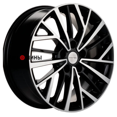 Khomen Wheels KHW1717 (Chery Tiggo 3/Tiggo 3 Pro) 7x17/5x108 ET40 D60.1 Black