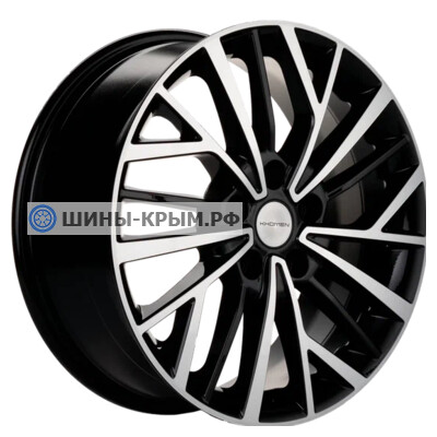Khomen Wheels KHW1717 (Sportage) 7x17/5x114.3 ET48.5 D67.1 Black-FP Khomen Wheels KHW1717 (Sportage) 7x17/5x114.3 ET48.5 D67.1 Black-FP