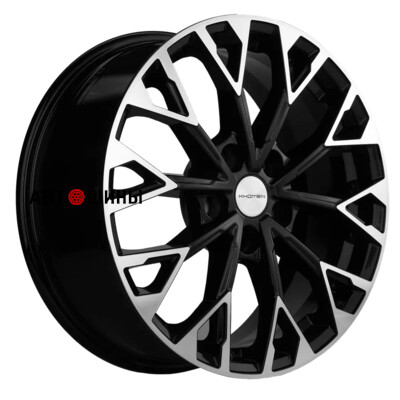 Khomen Wheels KHW1718 (Nissan Juke F15 [14..20]) 7x17/5x114.3 ET47 D66.1 Black-FP