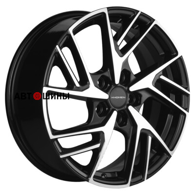 Khomen Wheels KHW1722 (Elantra/i30) 6.5x17/5x114.3 ET46 D67.1 Black-FP