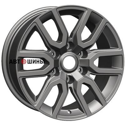 Khomen Wheels KHW1723 (Fortuner/Hilux) 8x17/6x139.7 ET30 D106.1 Black-FP