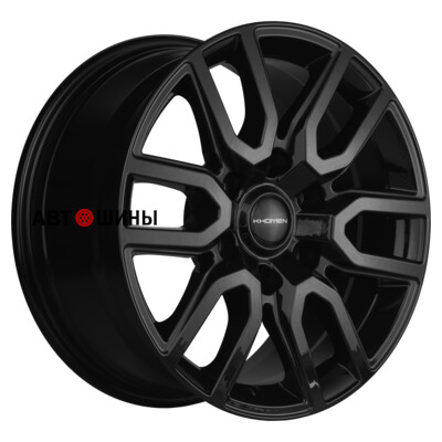 Khomen Wheels KHW1723 (Haval H9) 8x17/6x139.7 ET42 D75.1 Black Khomen Wheels KHW1723 (Haval H9) 8x17/6x139.7 ET42 D75.1 Black