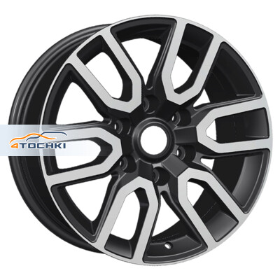 Khomen Wheels KHW1723 (Mazda BT50) 8x17/6x139.7 ET45 D93.1 Black-FP