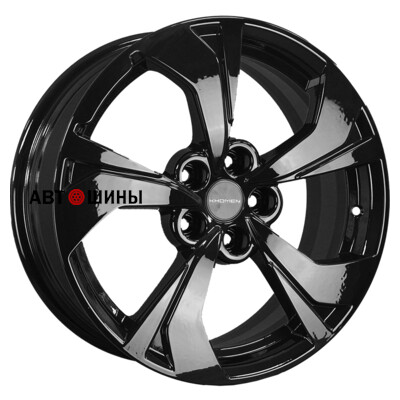 Khomen Wheels KHW1724 (Changan CS75 FL) 7x17/5x114.3 ET45 D67.1 Black