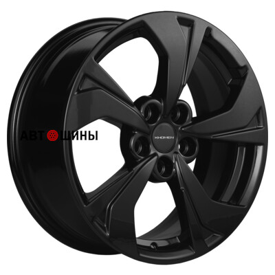 Khomen Wheels KHW1724 (Exeed LX) 7x17/5x108 ET33 D60.1 Black-FP