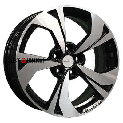 Khomen Wheels KHW1724 (Qashqai) 7x17/5x114.3 ET40 D66.1 Black