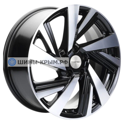 Khomen Wheels KHW1801 (Chery Tiggo) 7.5x18/5x108 ET40 D60.1 Black-FP